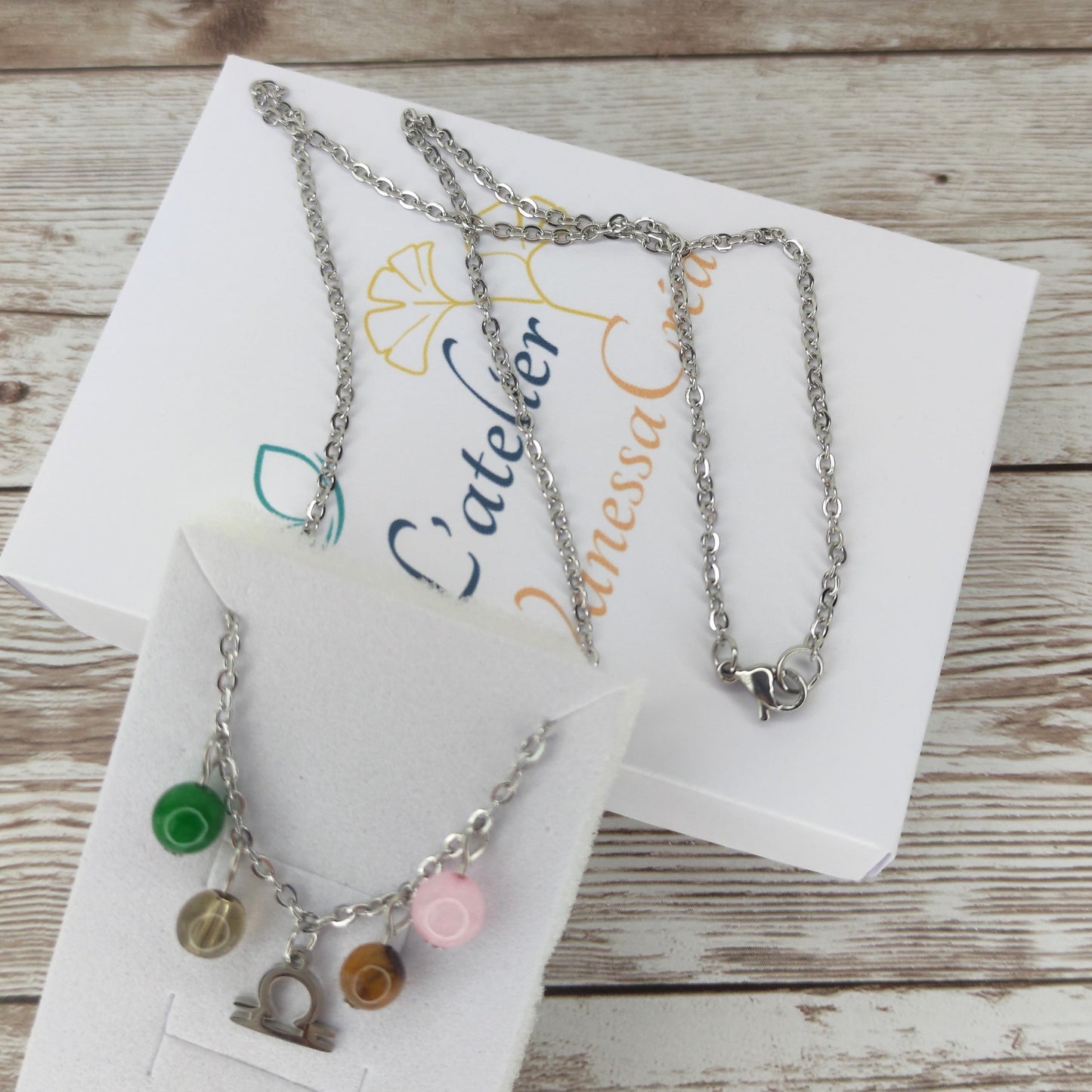 Collier "Énergie de la Balance" - Équilibre & Harmonie L'Atelier VanessaCréa