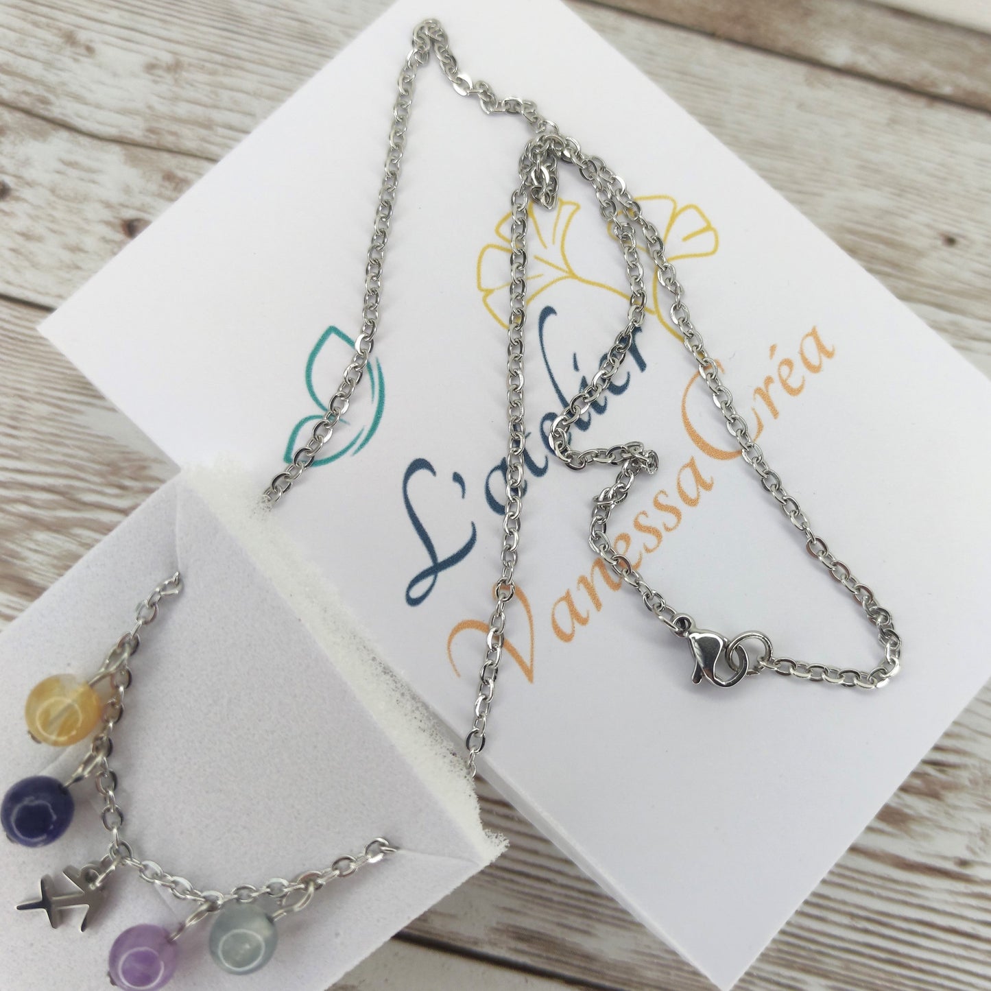 Collier "Alliance du Sagittaire" – Énergie & Sérénité L'Atelier VanessaCréa