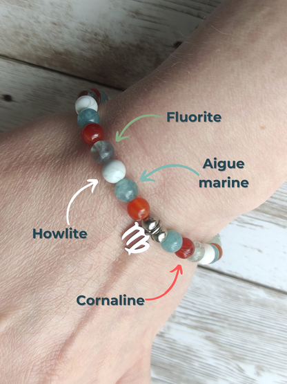 Le Bracelet Équilibre & Clarté – Spécial Signe de la Vierge