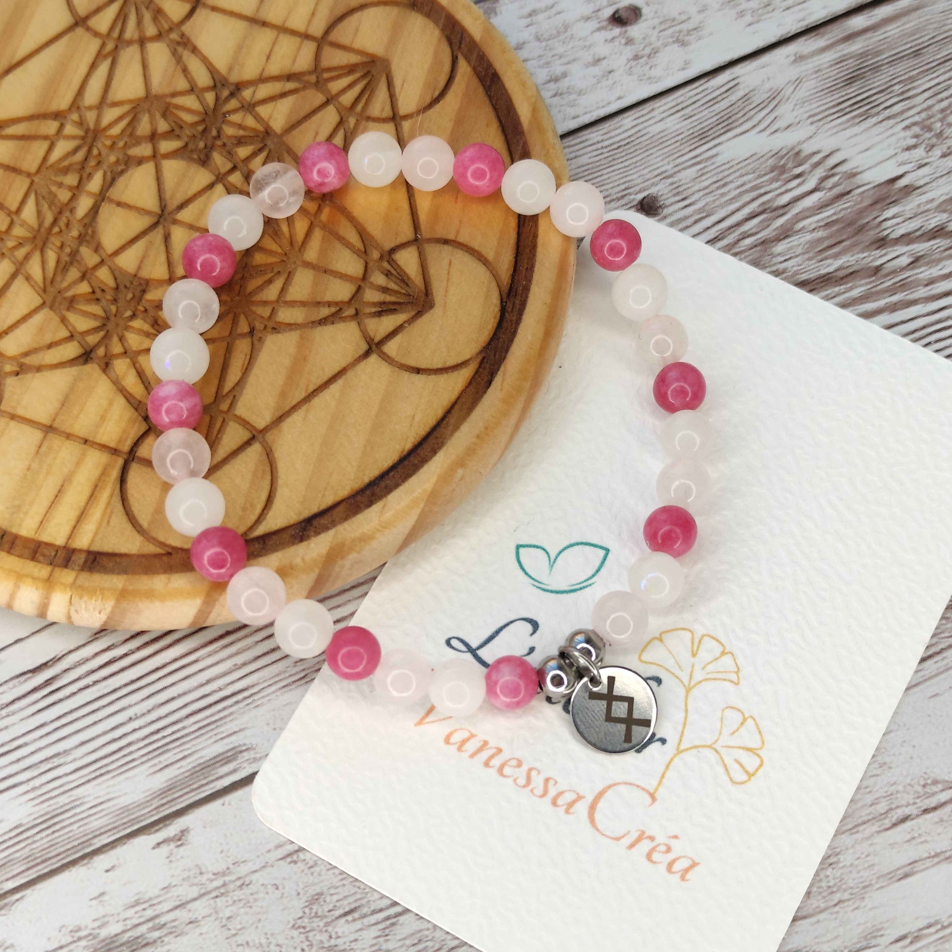 Éclat d'Aphrodite – Bracelet d’Amour Sacré & Harmonie Féminine L'Atelier VanessaCréa