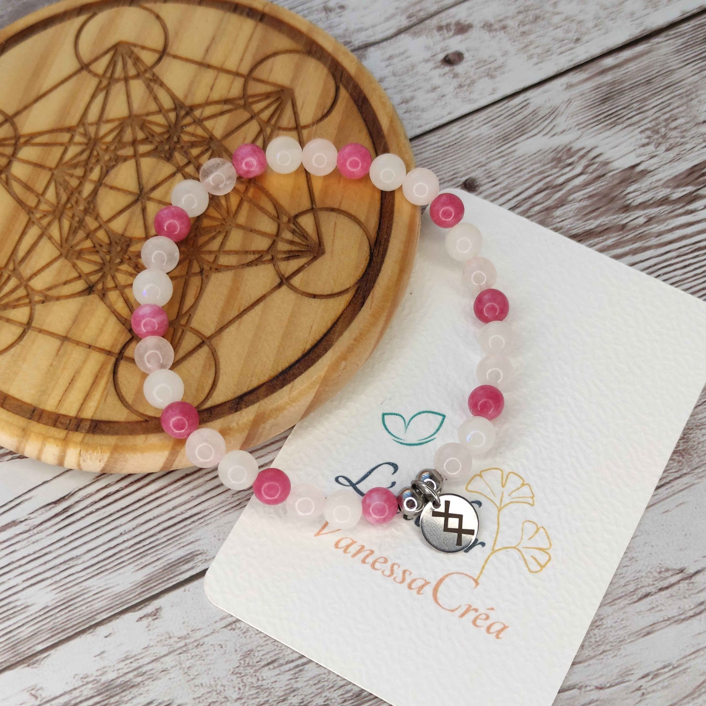 Éclat d'Aphrodite – Bracelet d’Amour Sacré & Harmonie Féminine L'Atelier VanessaCréa