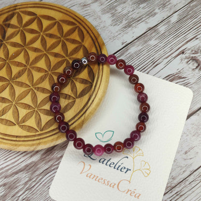 Bracelet Grenat naturel L'Atelier VanessaCréa