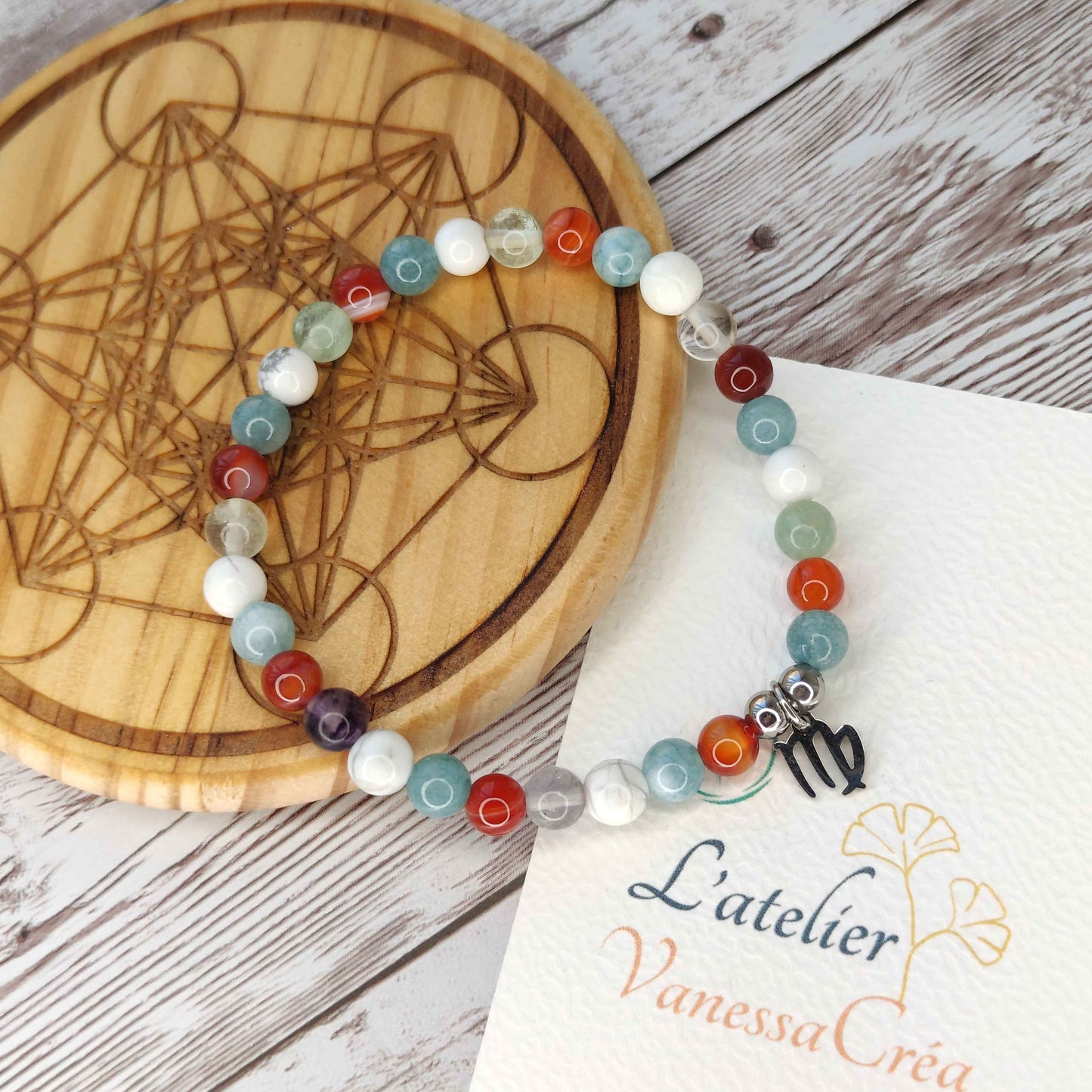 Le Bracelet Équilibre & Clarté – Spécial Signe de la Vierge L'Atelier VanessaCréa