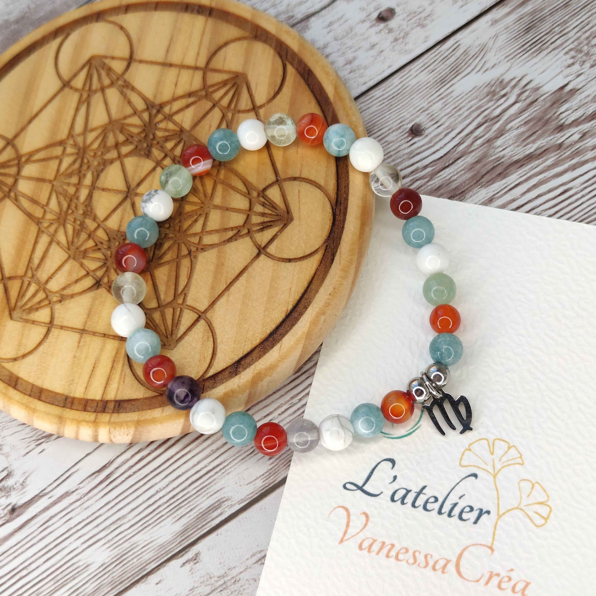 Le Bracelet Équilibre & Clarté – Spécial Signe de la Vierge L'Atelier VanessaCréa