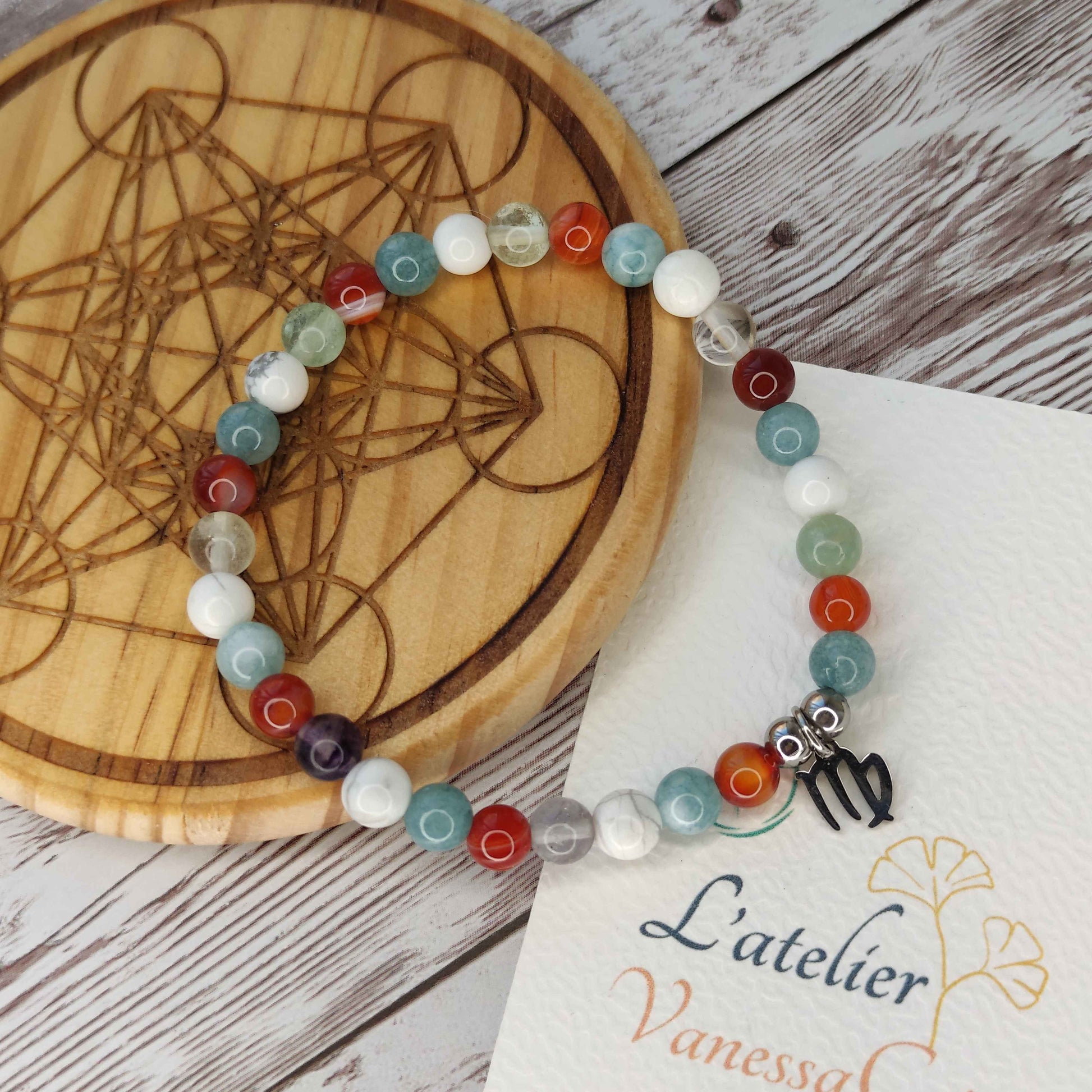 Le Bracelet Équilibre & Clarté – Spécial Signe de la Vierge L'Atelier VanessaCréa