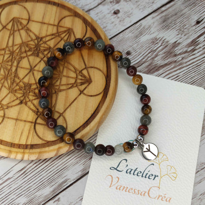 Le Bouclier de Lumière – Bracelet Protecteur & Rune Algiz L'Atelier VanessaCréa