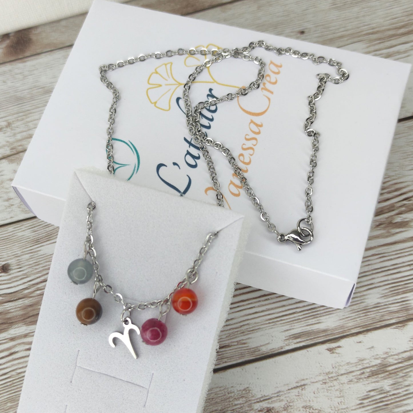 Collier "Énergie du Bélier" – Harmonie & Détermination L'Atelier VanessaCréa