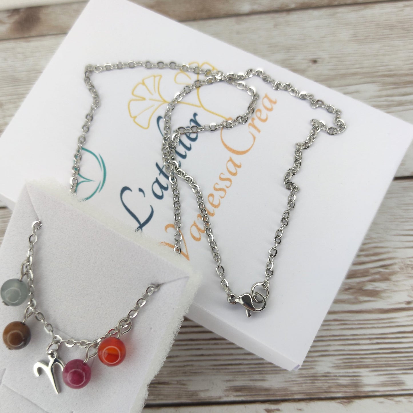 Collier "Énergie du Bélier" – Harmonie & Détermination L'Atelier VanessaCréa