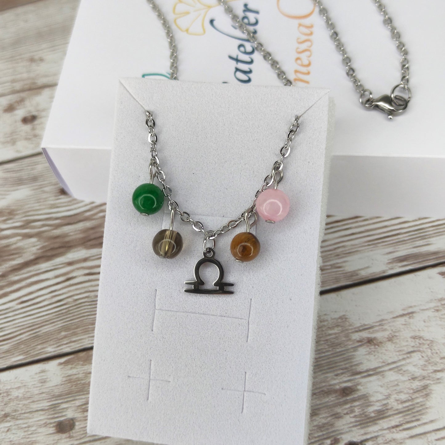 Collier "Énergie de la Balance" - Équilibre & Harmonie L'Atelier VanessaCréa