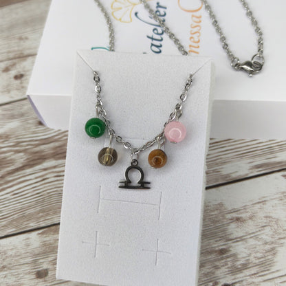 Collier "Énergie de la Balance" - Équilibre & Harmonie L'Atelier VanessaCréa