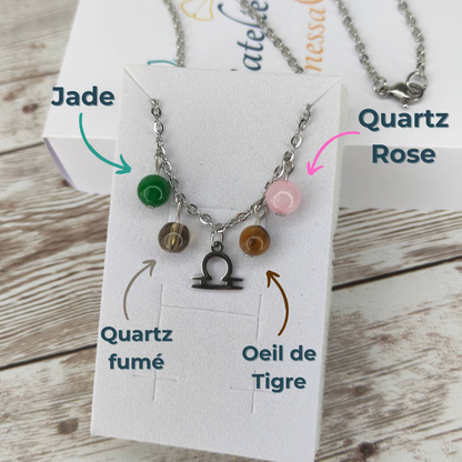 Collier "Énergie de la Balance" - Équilibre & Harmonie L'Atelier VanessaCréa