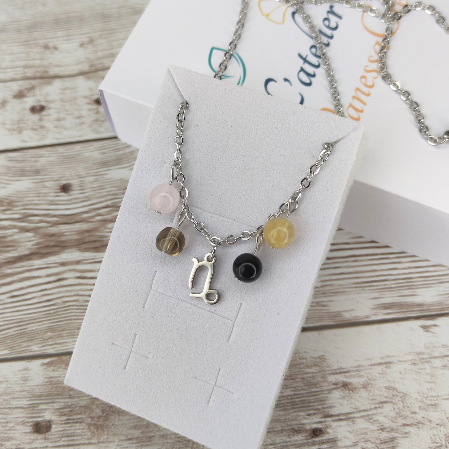 Collier "Essence du Capricorne" – Harmonie, Ambition L'Atelier VanessaCréa