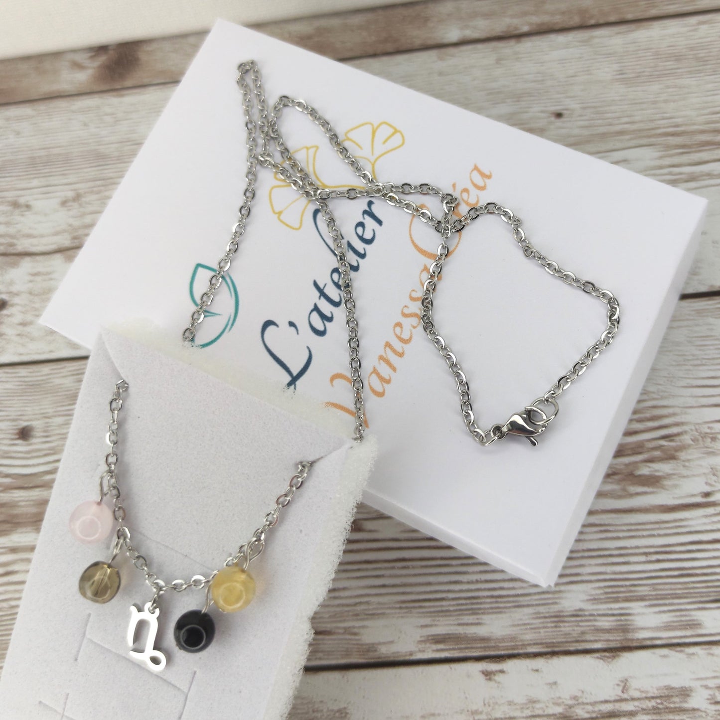 Collier "Essence du Capricorne" – Harmonie, Ambition L'Atelier VanessaCréa
