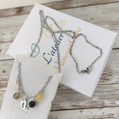 Collier "Essence du Capricorne" – Harmonie, Ambition L'Atelier VanessaCréa
