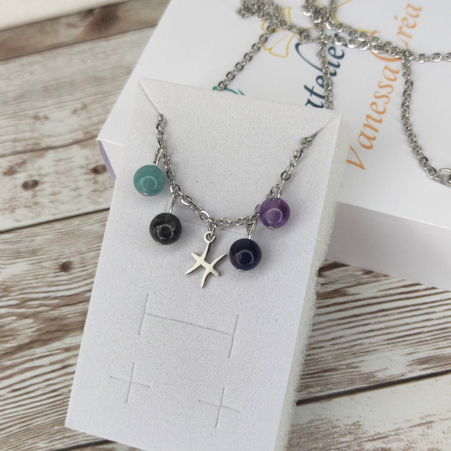 Collier "Sérénité du Poisson" L'Atelier VanessaCréa