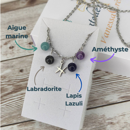 Collier "Sérénité du Poisson" L'Atelier VanessaCréa
