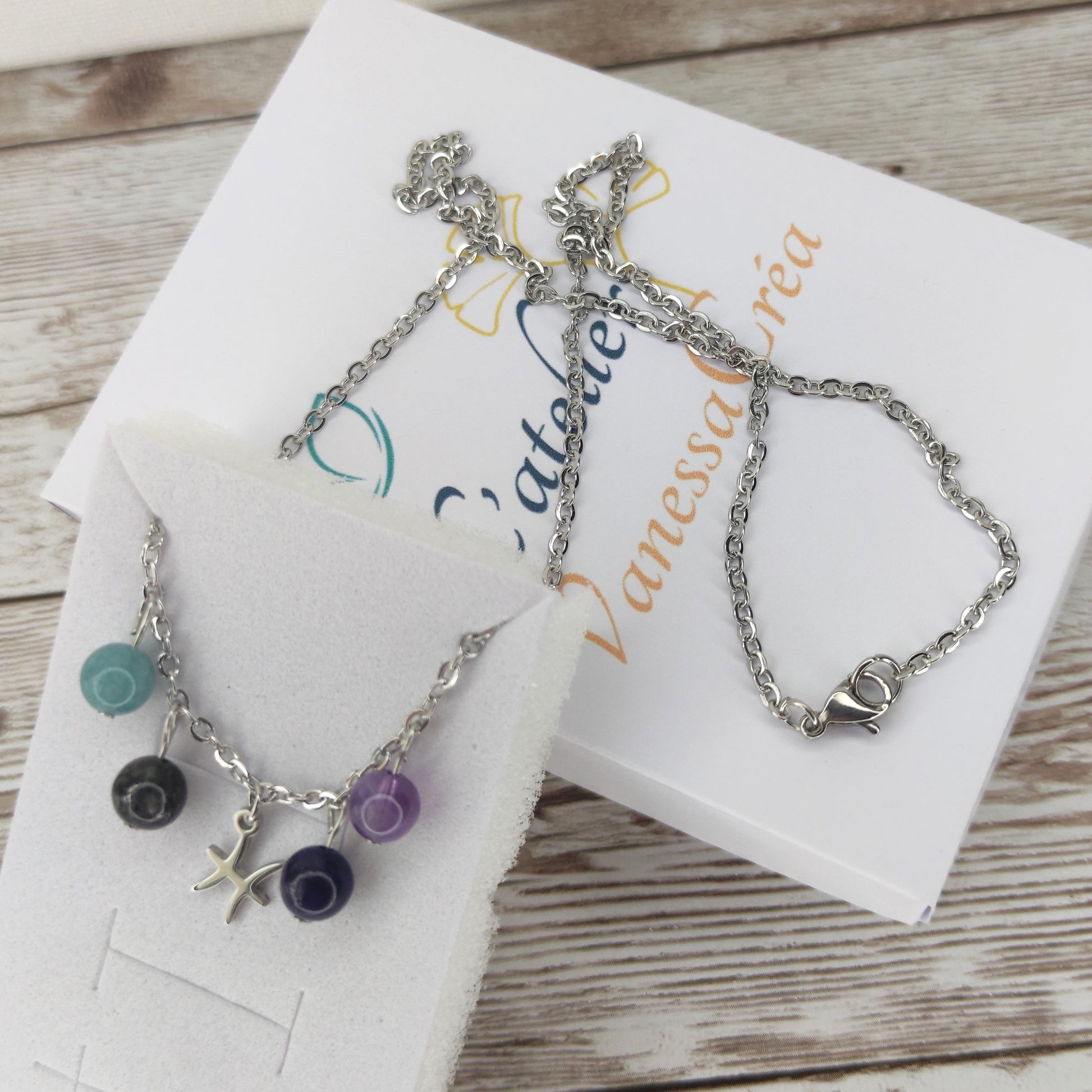 Collier "Sérénité du Poisson" L'Atelier VanessaCréa