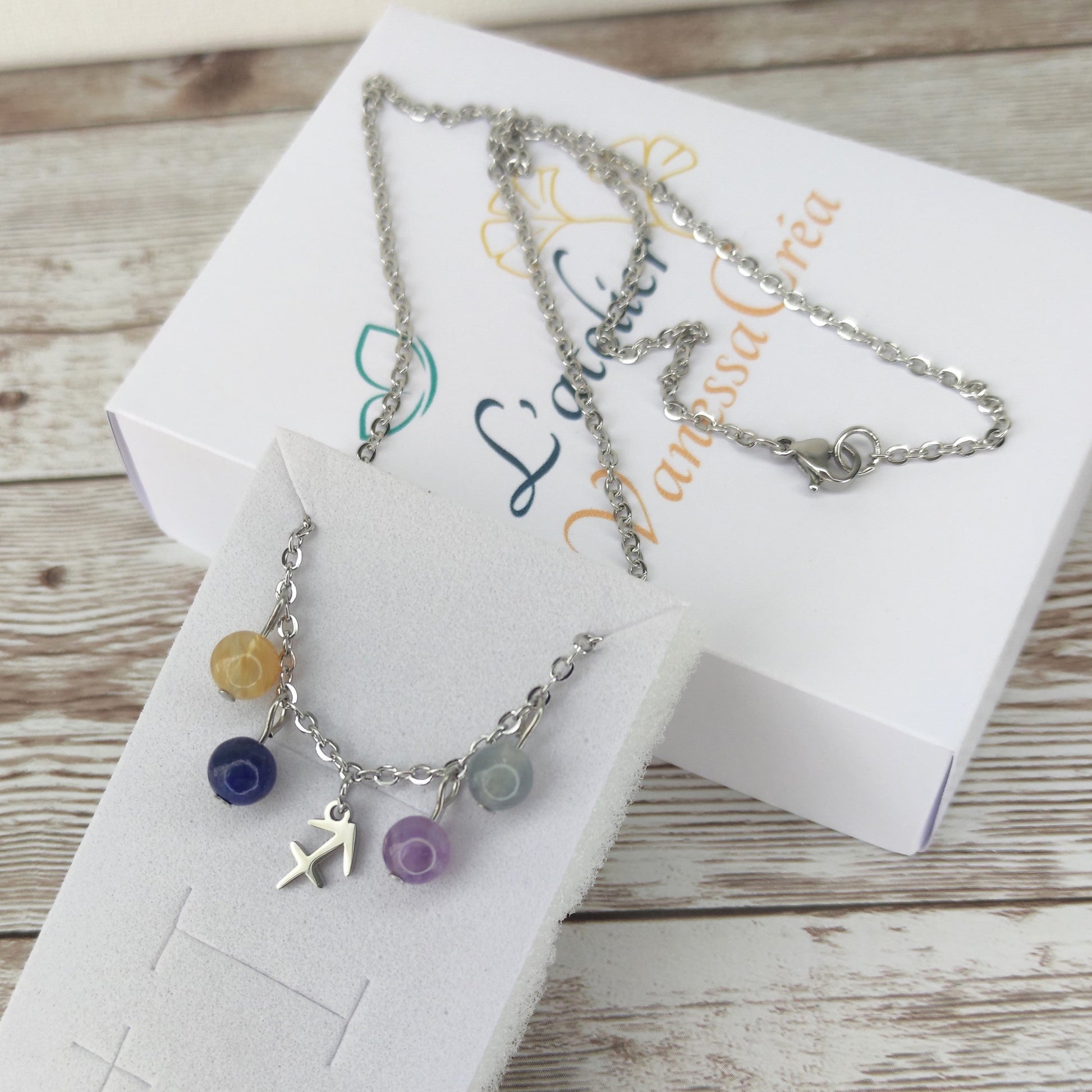 Collier "Alliance du Sagittaire" – Énergie & Sérénité L'Atelier VanessaCréa