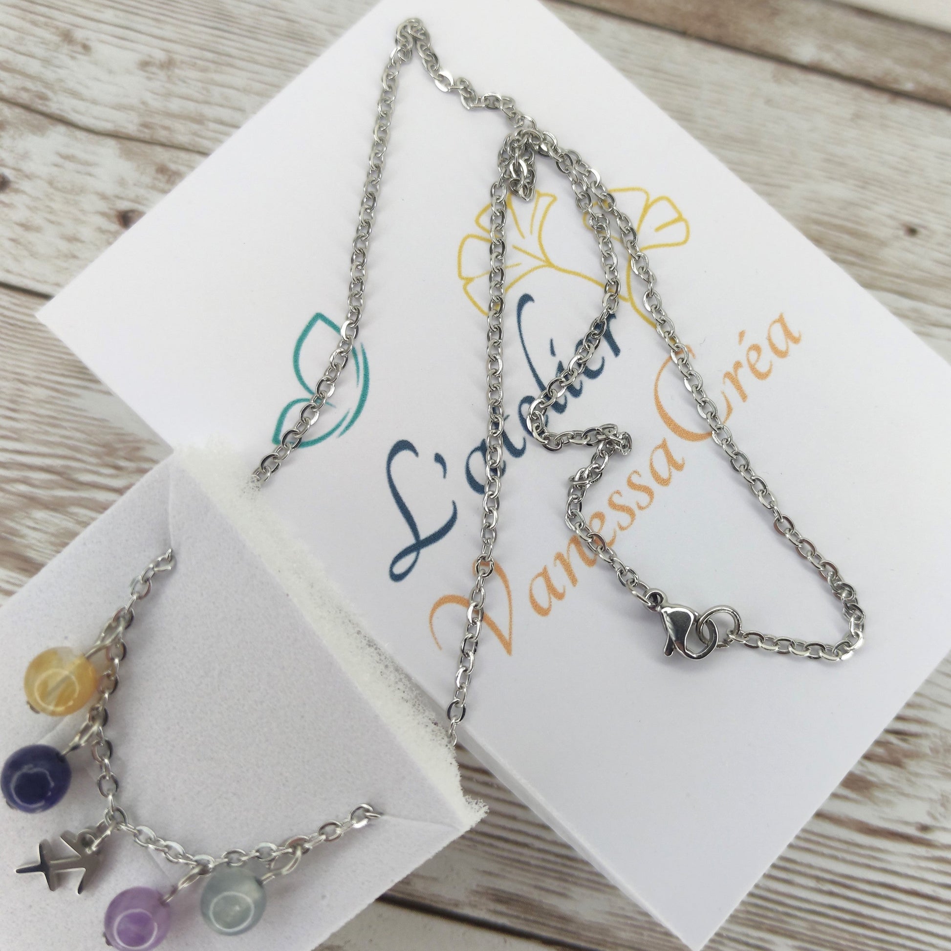 Collier "Alliance du Sagittaire" – Énergie & Sérénité L'Atelier VanessaCréa