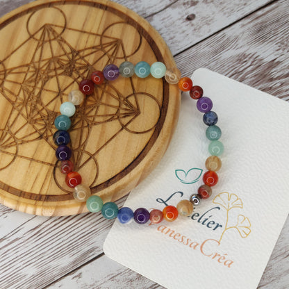 Bracelet "Harmonie Intégrale" — Les 7 Chakras