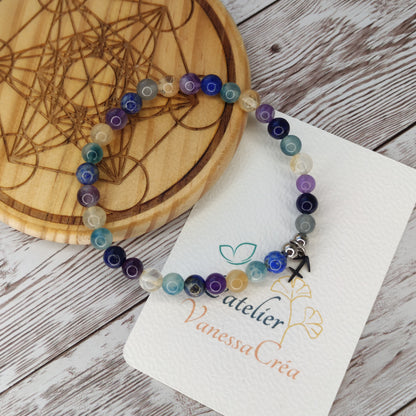 Bracelet "Odyssée Stellaire" – Signe du Sagittaire | Sagesse, Équilibre & Expansion