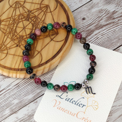 Le Phénix du Zodiaque | Bracelet Alchimie & Renaissance – Spécial Scorpion