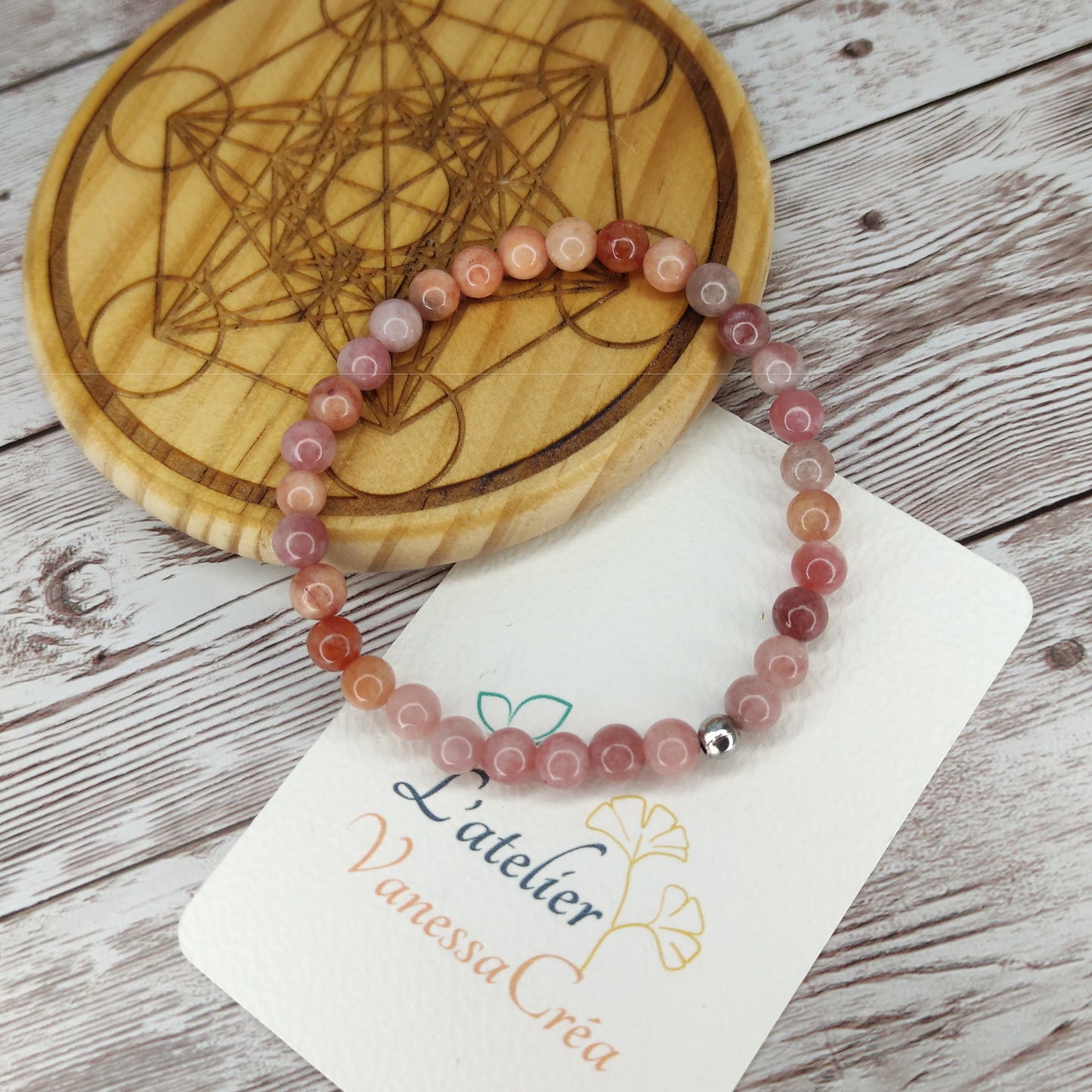 Bracelet Éclat Solaire – Pierre de Soleil Naturelle