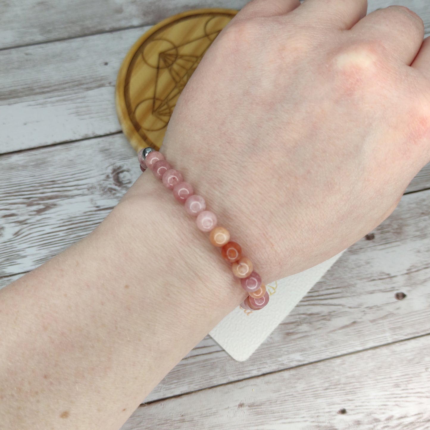 Bracelet Éclat Solaire – Pierre de Soleil Naturelle