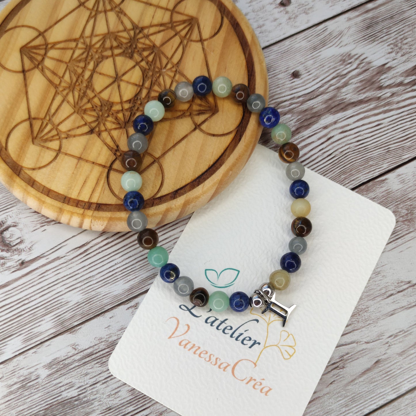 Bracelet "Éclat des Gémeaux" – Communication, Protection & Clarté Mentale L'Atelier VanessaCréa