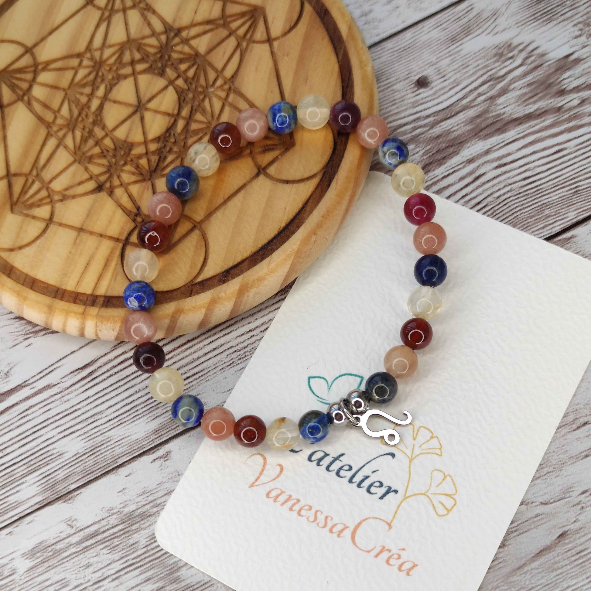 Bracelet "Majesté Solaire" – Éclat, Confiance & Alignement du Lion L'Atelier VanessaCréa