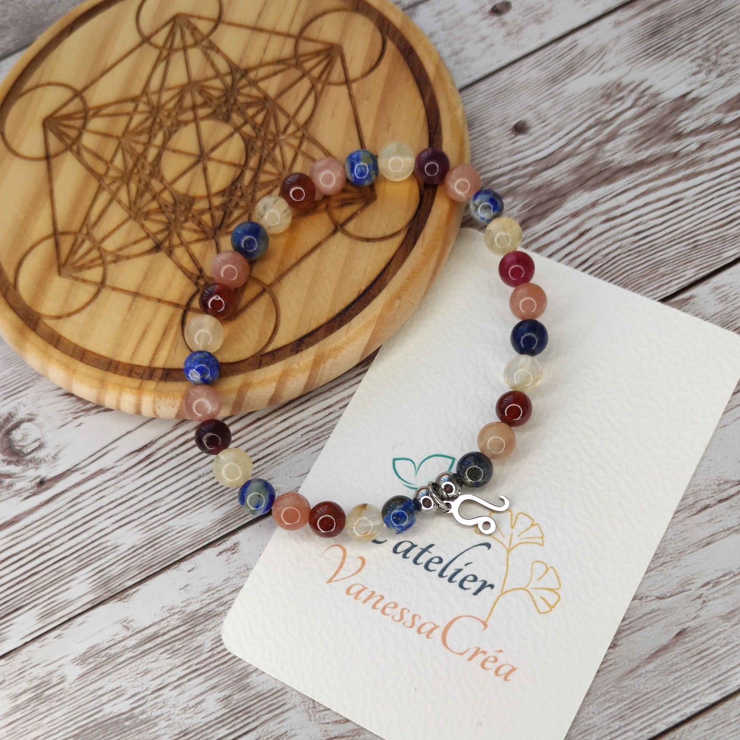 Bracelet "Majesté Solaire" – Éclat, Confiance & Alignement du Lion L'Atelier VanessaCréa
