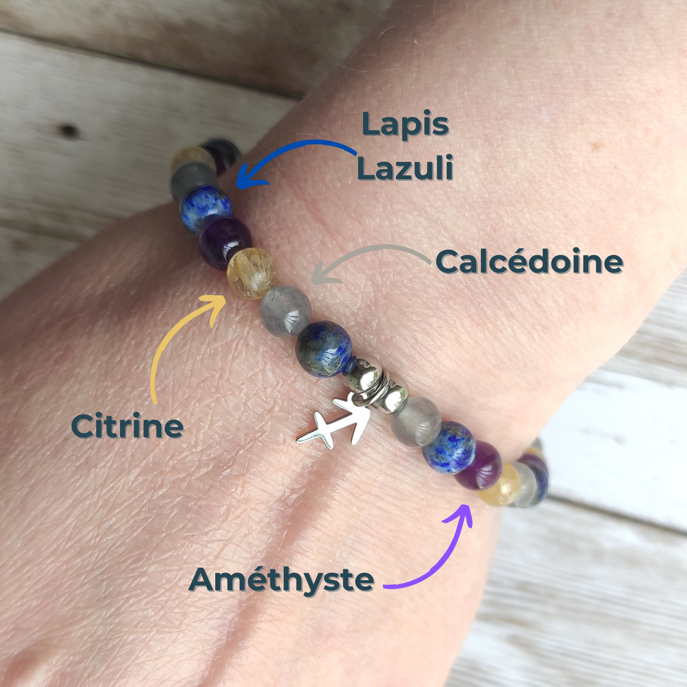 Bracelet "Odyssée Stellaire" – Signe du Sagittaire | Sagesse, Équilibre & Expansion L'Atelier VanessaCréa