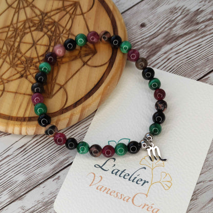 Le Phénix du Zodiaque | Bracelet Alchimie & Renaissance – Spécial Scorpion L'Atelier VanessaCréa