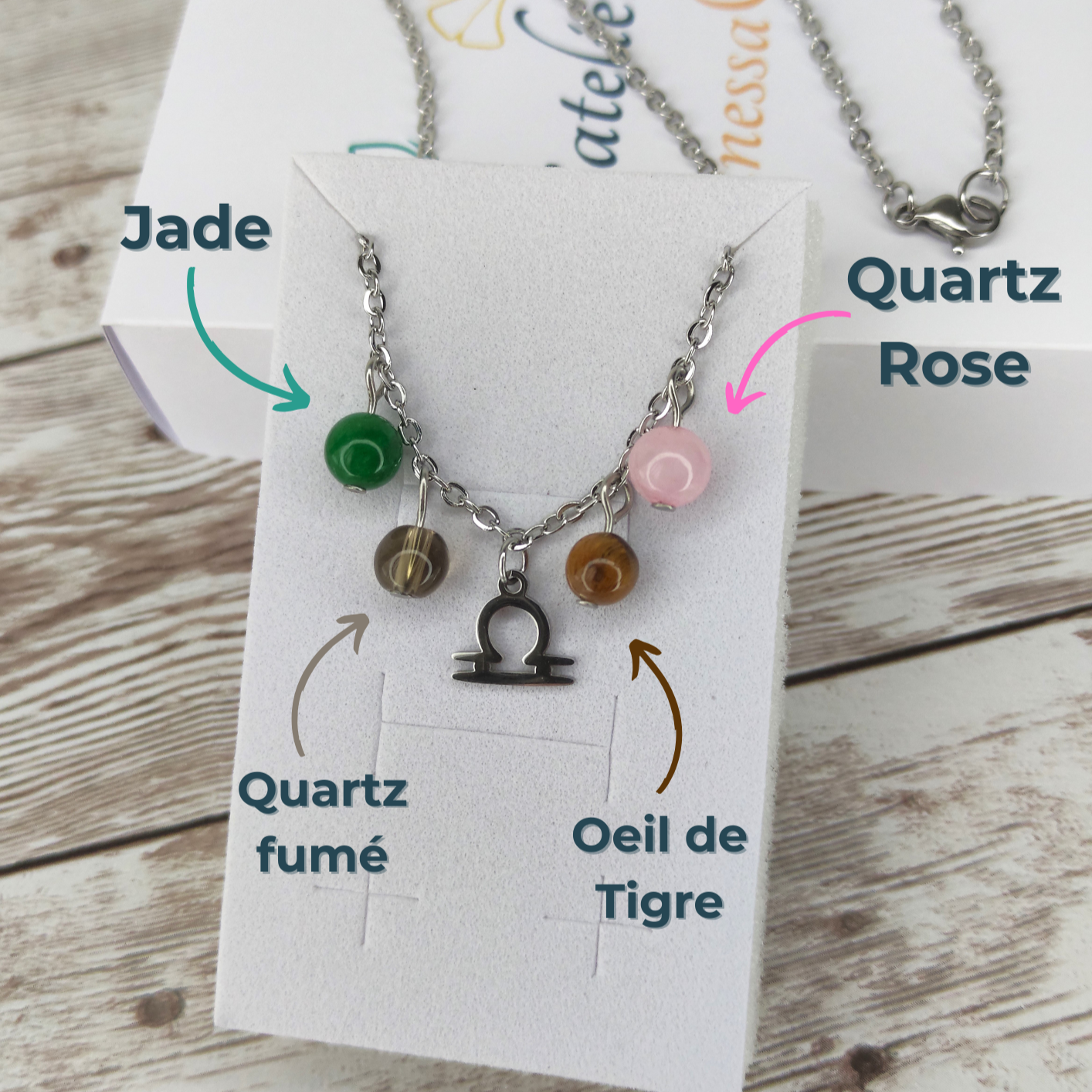 Collier "Énergie de la Balance" - Équilibre & Harmonie