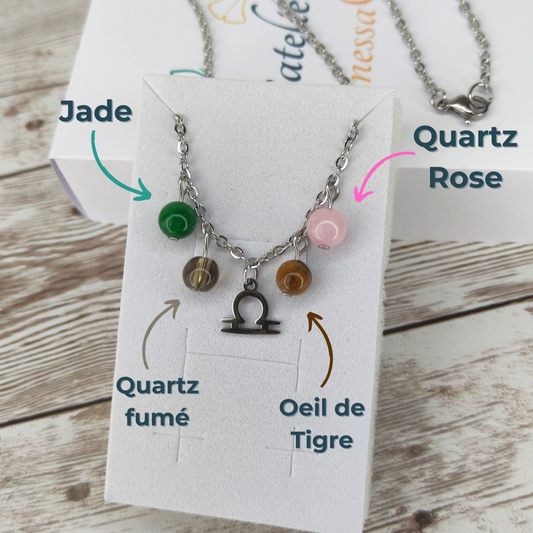 Collier "Énergie de la Balance" - Équilibre & Harmonie