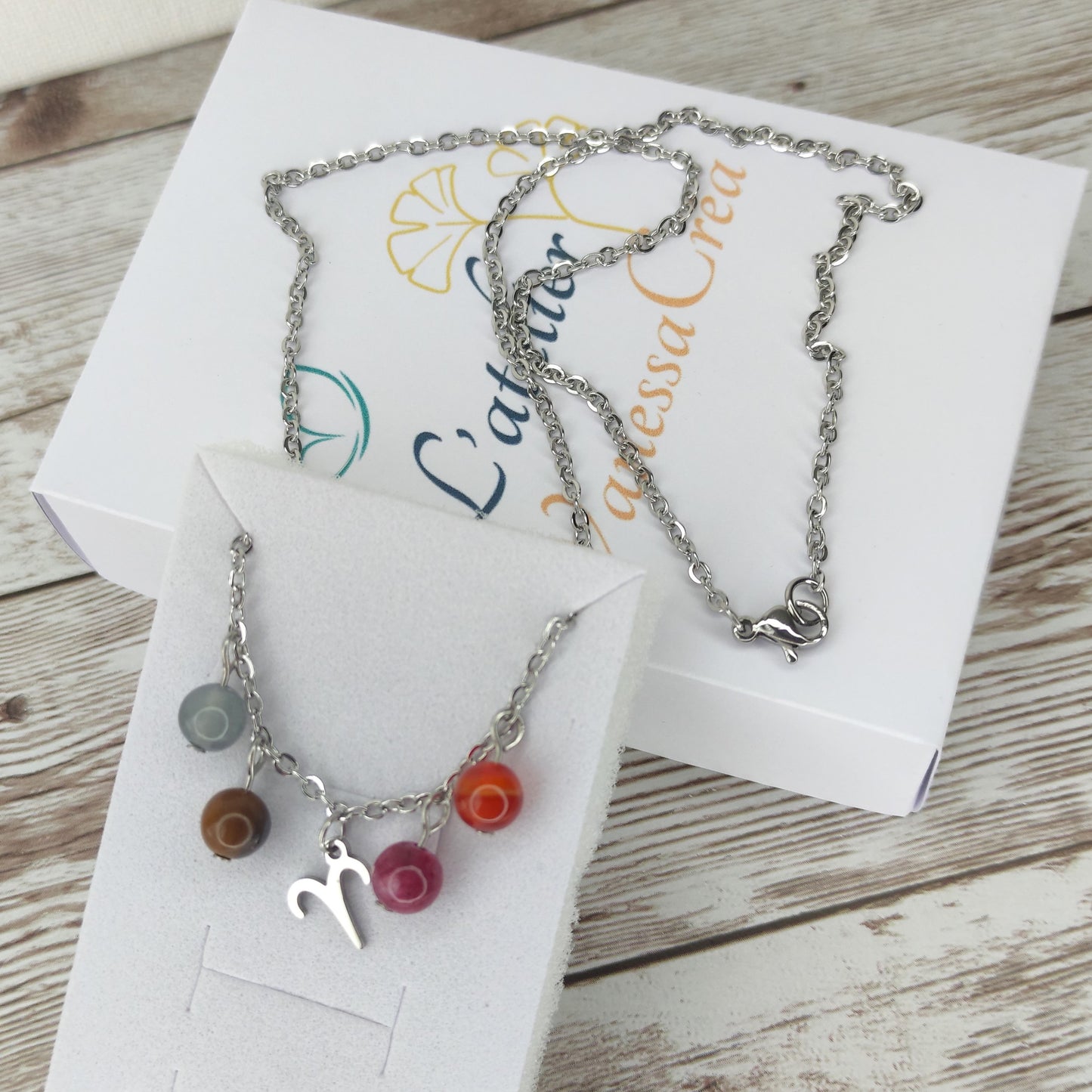 Collier "Énergie du Bélier" – Harmonie & Détermination