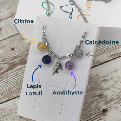 Collier "Alliance du Sagittaire" – Énergie & Sérénité