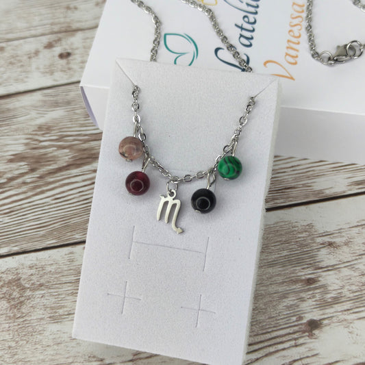 Collier "Essence du Scorpion" – Harmonie Holistique