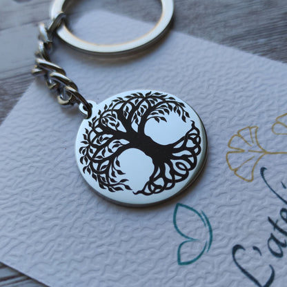 Porte-clés Arbre de Vie Arabesque - L'Atelier VanessaCréa